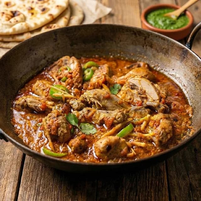 Chicken Sulemani Charsi Karahi