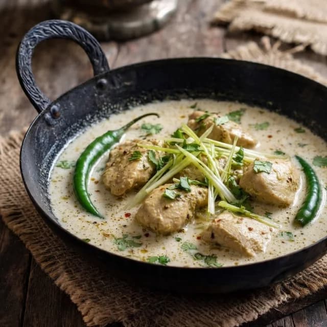 Chicken White Karahi